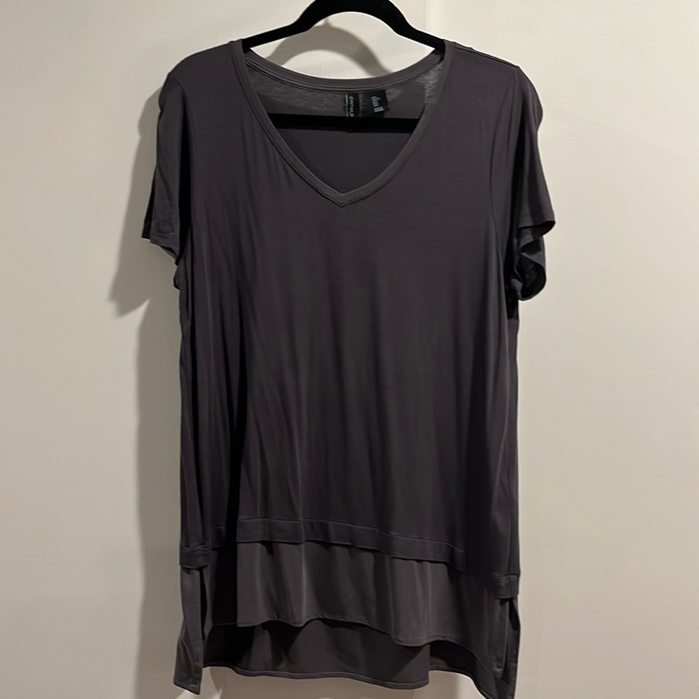 Cynthia Rawling short sleeve rayon t-shirt